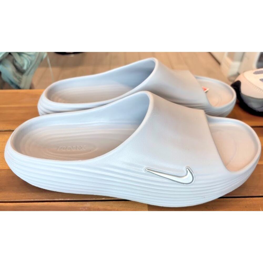 Nike ReactX Rejuven8 Slide Wolf Grey Men’s Size 11 HV4479-002 NWT